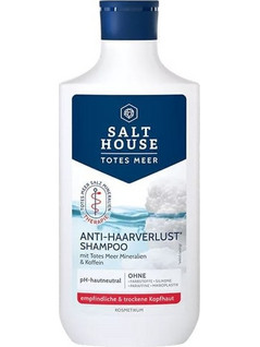 Salt House Totes Meer Dead Sea Therapy Anti-Hair Loss Shampoo Σαμπουάν κατά της Τριχόπτωσης, 250ml