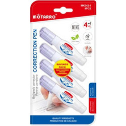 Διορθωτικό Στυλό 4ml Σετ 4 Τεμαχίων Motarro MK042-1