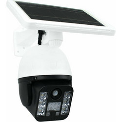Στεγανός Ηλιακός Προβολέας IP65 Ισχύος 60W με Αισθητήρα Κίνησης και Ψυχρό Λευκό Φως σε Μαύρο χρώμα HOD-FOYU-FO-TA126