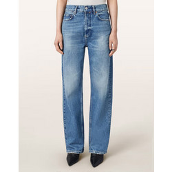 AllSaints Brooklyn Γυναικείο Τζιν Παντελόνι Μπλε W027ED-INDIGO BLUE