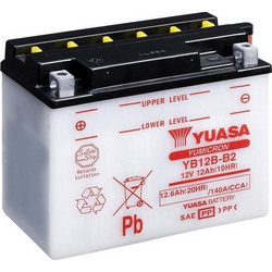 Yuasa Μπαταρία Μοτοσυκλέτας YB12B-B2 12Ah