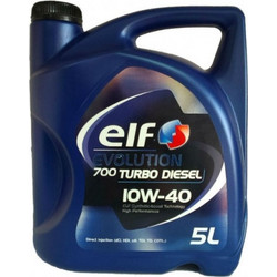 Elf Evolution 700 Turbo Diesel Ημισυνθετικό Λάδι Αυτοκινήτου 10W-40 5lt
