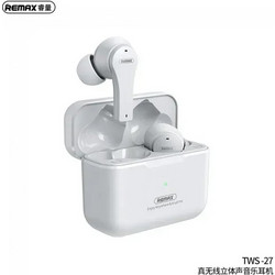 Remax TWS-27 Ακουστικά Bluetooth In Ear White
