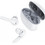 Awei T15 Ακουστικά Bluetooth In Ear Ανθεκτικά στο Νερό White