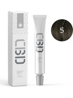 CBD 3D Professional Hair Color 5 Ανοιχτό Καστανό Μόνιμη Βαφή Μαλλιών 90ml