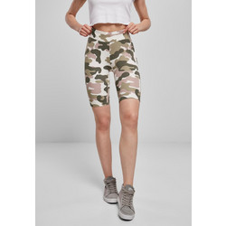 Urban Classics Γυναικείο Κολάν Ποδηλατικό Ψηλόμεσο Dusk Rose Camo TB3423
