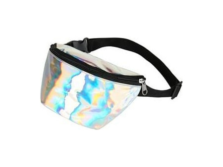 Silver hologram bumbag B