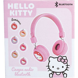Jemini Hello Kitty Ενσύρματα Παιδικά Ακουστικά On Ear Ροζ