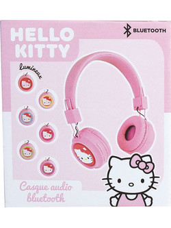 Jemini Hello Kitty Ενσύρματα Παιδικά Ακουστικά On Ear Ροζ