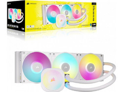 Corsair iCue Link Titan 360 RX White Υδρόψυξη CPU 120mm RGB για Socket 1700 / 1851 / AM4 / AM5
