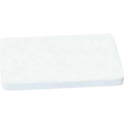 TEMNO Πλάκα Κοπής 60x40x2εκ Λευκή WH602