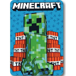 Minecraft TNT fleece blanket 100x140cm