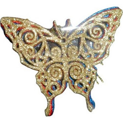 Σετ Χριστουγεννιάτικα στολίδια - 10cm - 4pcs - 230706