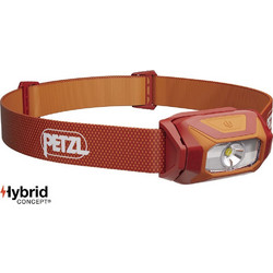 Petzl Tikkina E091DA011 Red Επαναφορτιζόμενος Φακός Κεφαλής Εργασίας Led Αδιάβροχος IPX4 250lm