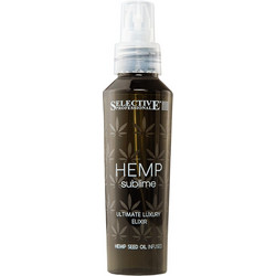 Selective Professional Hemp Sublime Ultimate Luxury Elixir Ξηρό Λάδι Μαλλιών για Επανόρθωση & Ψαλίδα 100ml