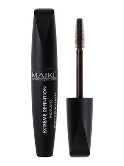 Maike Extreme Definision Black Mascara για Μήκος 14ml