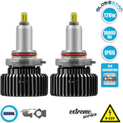 Globostar HB4 / 9006 CXB Extreme Truck Series LED 120W 9-32V 2τμχ