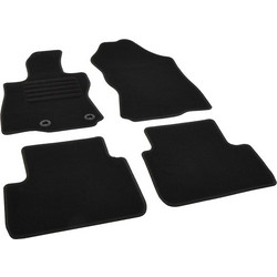 Πατάκια δαπέδου μοκέτας Standard μαύρα συμβατά με Subaru Forester VI (SL) 4τμχ