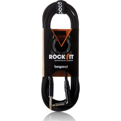 ΚΑΛΩΔΙΟ JACK 6.3-JACK 6.3 ΓΩΝΙΑ RKJP300R 3m Rockit Striped BLACK
