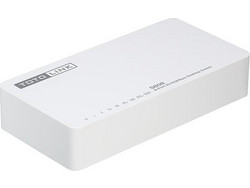 Totolink S808 Unmanaged L2 Switch με 8 Θύρες Ethernet 100Mbps