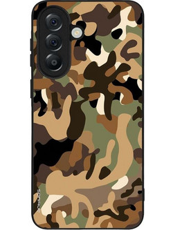 Sonique Camouflage Army Series Back Cover Brown (Samsung Galaxy A57 5G)