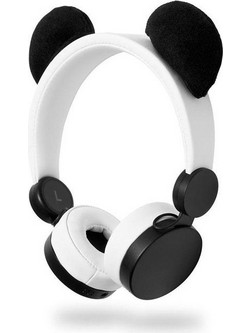 Nedis HPWD4000 Patty Panda Ενσύρματα Παιδικά Ακουστικά On Ear Λευκά