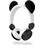 Nedis HPWD4000 Patty Panda Ενσύρματα Παιδικά Ακουστικά On Ear Λευκά