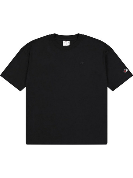 Champion Κοντομάνικο Women's Oversized Fit Light Short Sleeve Tee Icons BLACK 117865-KK001