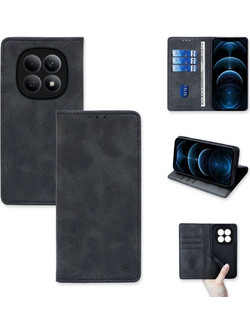 Sonique Vintage Magnet Θήκη Πορτοφόλι Black (Xiaomi Redmi Note 15 4G / Redmi Note 15 5G / Poco M8 5G)
