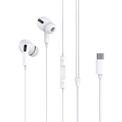XO EP73 Handsfree In-Ear USB-C White