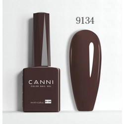 Canni 9134 Woody Brown Ημιμόνιμο Βερνίκι Νυχιών 9ml