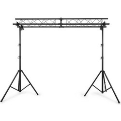 BEAMZ LB100T LIGHT BRIDGE with 2 Lighting Bases 4m High and 3m Long Truss - BEAMZ