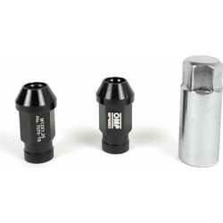 Set Παξιμάδια OMP 7075 Μαύρο 20 uds M14 x 1,25
