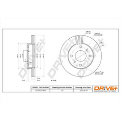 Dr!ve+ Δισκόπλακα - DP1010.11.0645