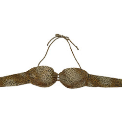 Minerva Bikini Top με Ενίσχυση Animal Print Καφέ 90-9634C-011