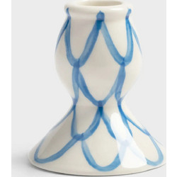 Κηροπήγιο &Klevering Sirene Blue 8 x O 7 cm