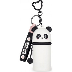 LEGAMI ΠΟΡΤΟΦΟΛΑΚΙ ΑΠΟ ΣΙΛΙΚΟΝΗ MINI KAWAII ΜΕ ΜΠΡΕΛΟΚ PANDA (ΠΑΝΤΑ) MKAW0001