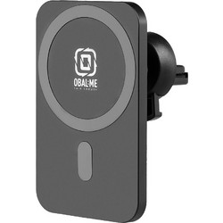 OBAL:Me Magnetix Plate Wireless Car Charger Mount 15W Black - (OMMCHPB)