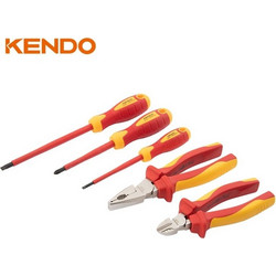 Kendo 85136 Σετ Πένσες & Κατσαβίδια 1000V VDE 5TMX