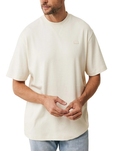 Μπλούζα Κοντομάνικη Mexx Essential T-Shirt Loose Fit MF007808751M-Off White Ανδρικό