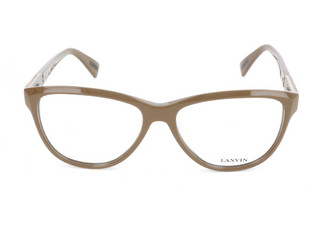 Lanvin VLN608V 09RL Γυαλιά Οράσεως Shiny Tan