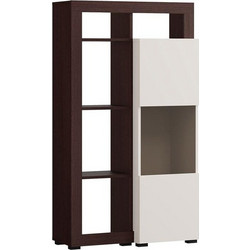 ΒΙΤΡΙΝΑ ARGYLL 1K 1VS OP 138 CASHMERE ΜΕ DARK TAILOR OAK ΧΡΩΜΑ 77x35x138εκ 11015795