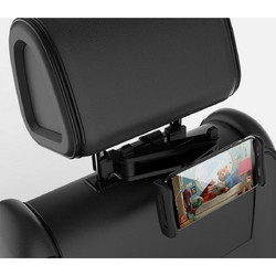 Techly I-TABLET-CAR5 Βάση Προσκέφαλου 4,7-7,87 in - Τηλεσκοπική, 360 & Χωρίς Εργαλεία