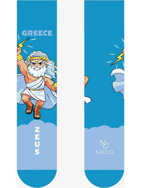 Βαμβακερή Παιδική Κάλτσα με Σχέδια ZEUS NODO
