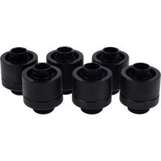 Alphacool Icicle 16 / 10mm Compression Fitting G1 / 4 Fittings Μαύρο 17234