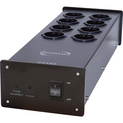 Dynavox X4100" Hi-Fi power strip - black - black