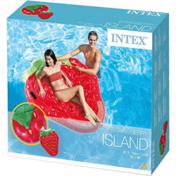Intex Strawberry Island Φουσκωτό Στρώμα Θαλάσσης 168cm 58781