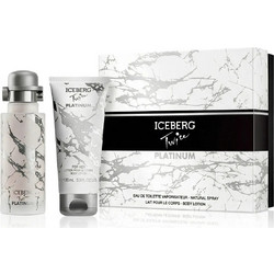 Iceberg Twice Platinum Eau de Toilette 125ml + Body Lotion 100ml
