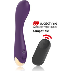 Treasure Hansel G-Spot Δονητής για Ζευγάρια με Τηλεχειριστήριο Μωβ