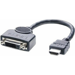 Lindy Μετατροπέας HDMI male σε DVI-D female 1τμχ 41227